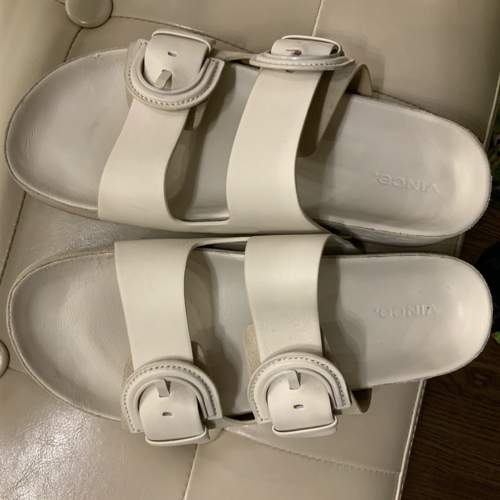 COPY - Vince Glyn Sandal Size 9.5 cream/beige